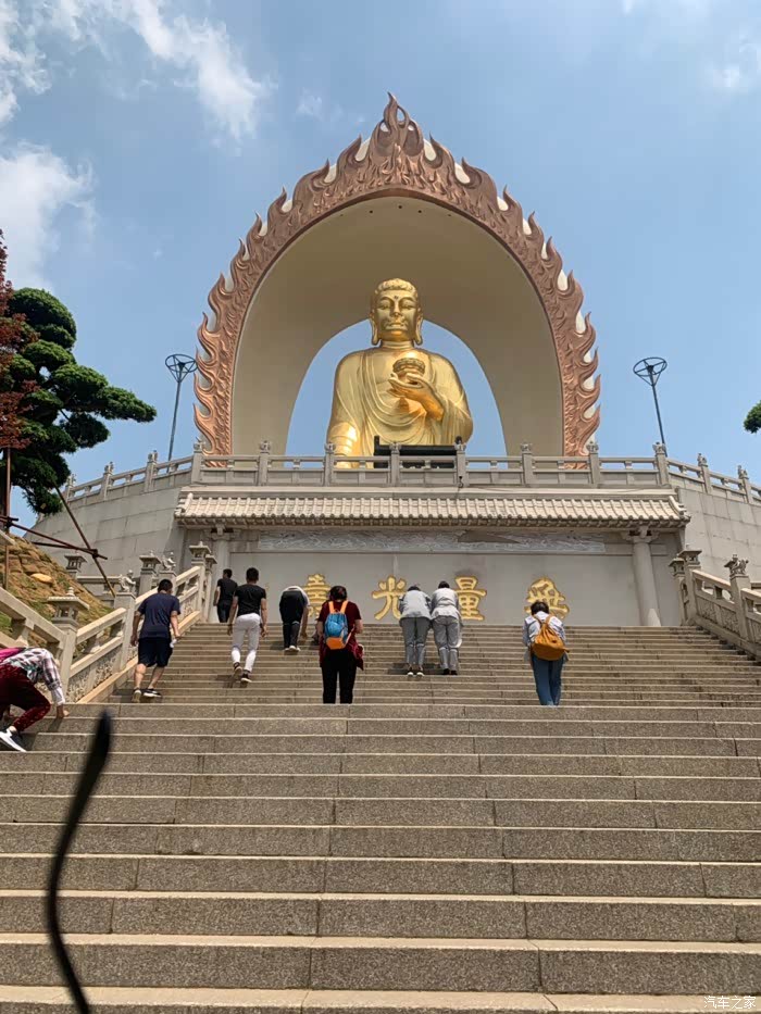 带着博越去旅行南昌赣博车友会星子县东林大佛一日游