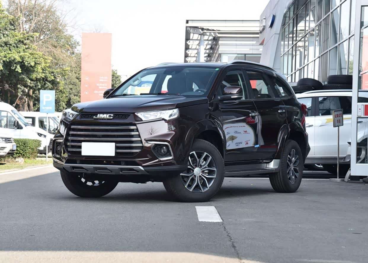 新款江铃驭胜s350外观变化较大气质接近汉兰达锐界