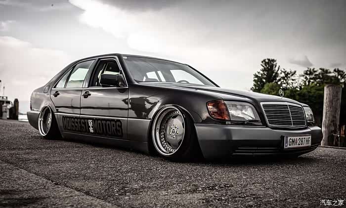 改装车超话气质大佬奔驰w140s级