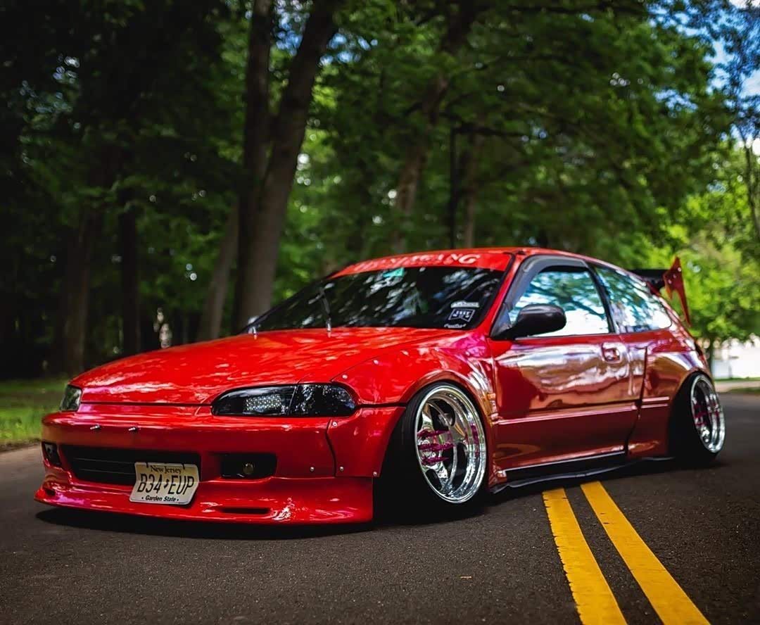 本田思域eg6很有个性