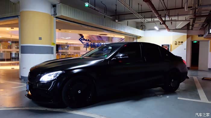 【图】抛开俗世,再一次变化,纯黑黑武士c_奔驰c级论坛_汽车之家论坛