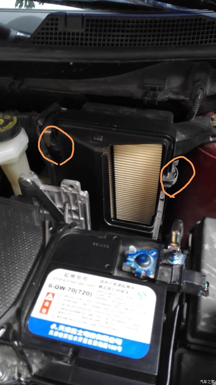 19逍客空气滤芯怎么拆!