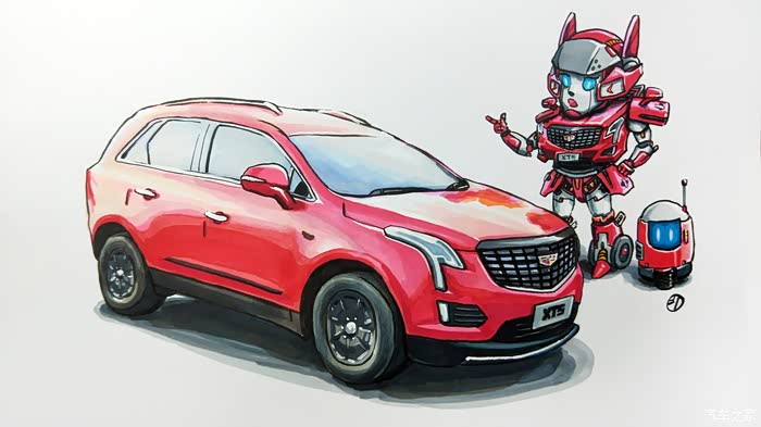 【q手绘汽车】2021牛年开门红,牛年就要牛起来!