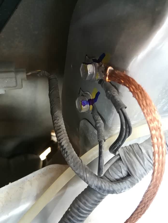 加装搭铁线不知道什么效果