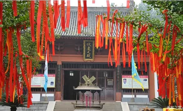 大上清宫最为引人瞩目的地方就是这里——伏魔殿.