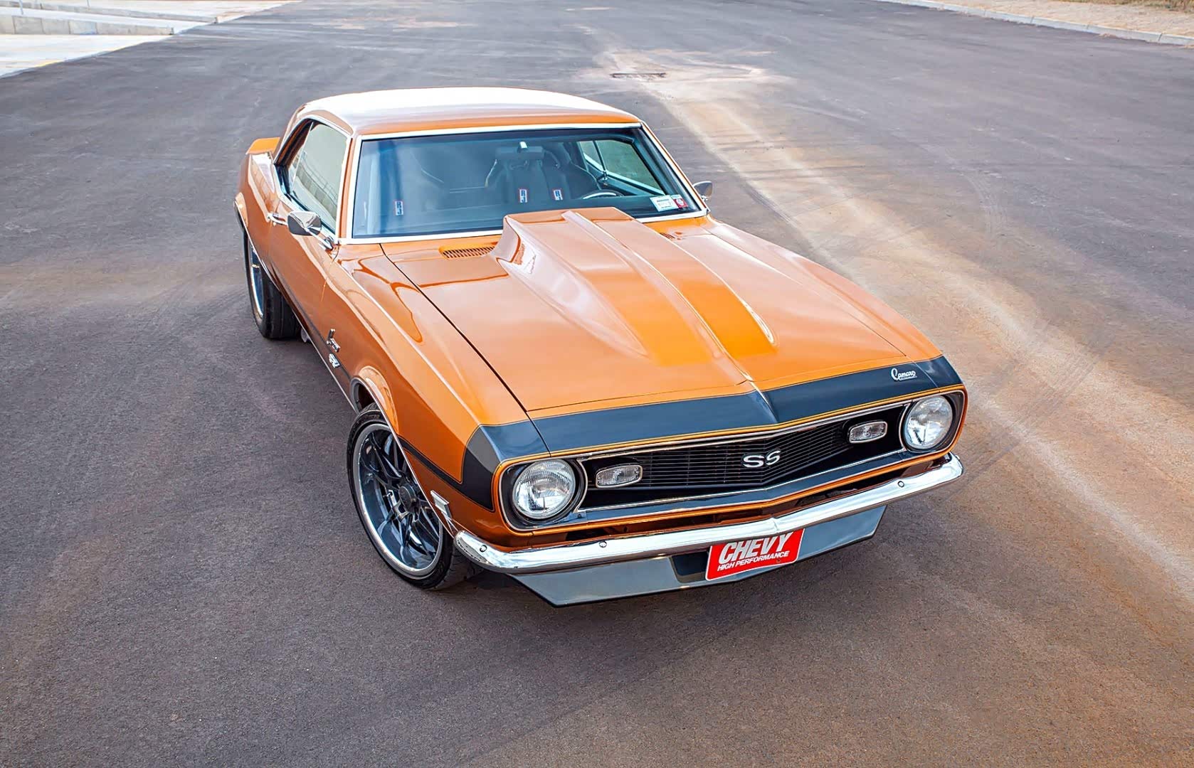 1968雪佛兰科迈罗ss,真好看,典型的肌肉车代表.