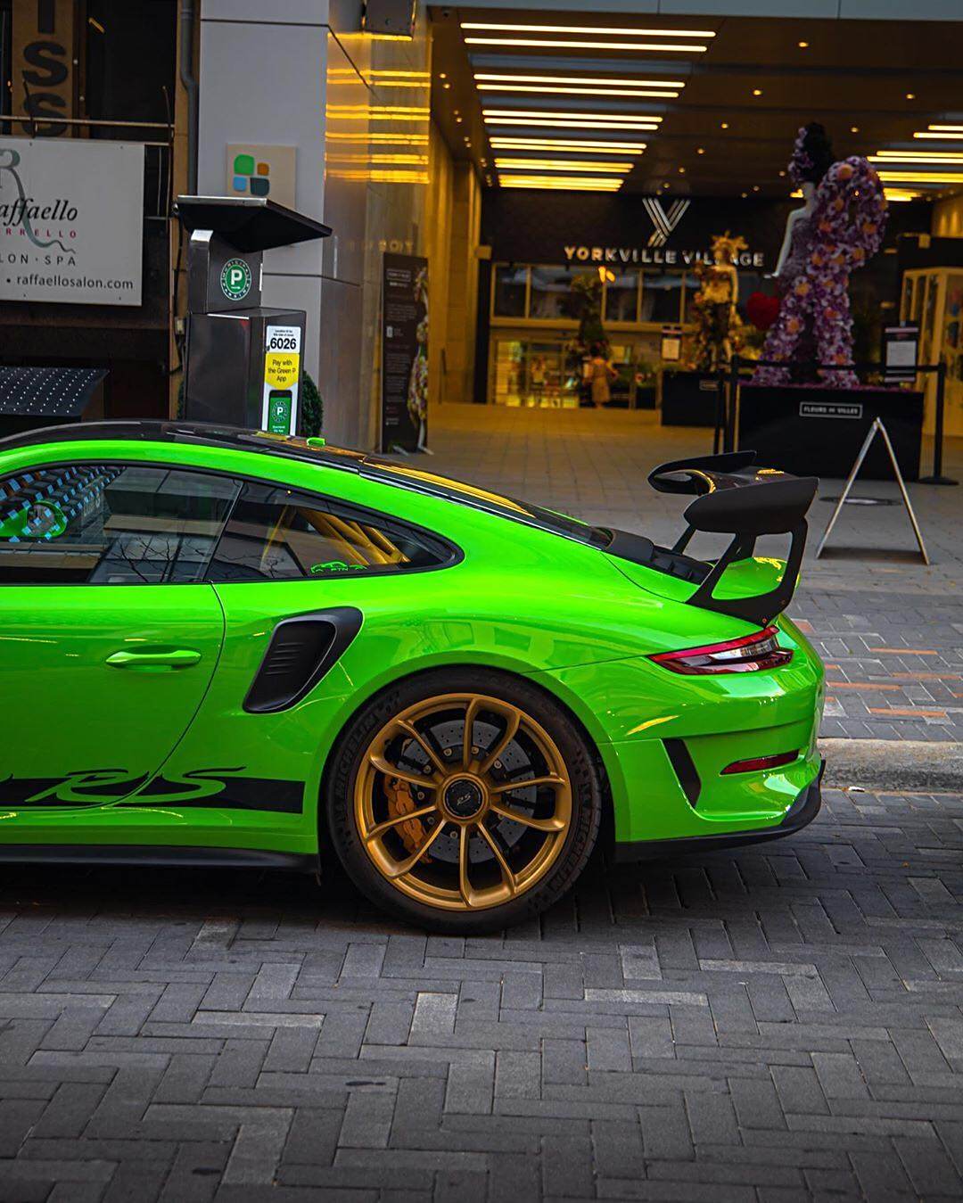 保時捷911 gt3rs 蜥蜴綠車漆