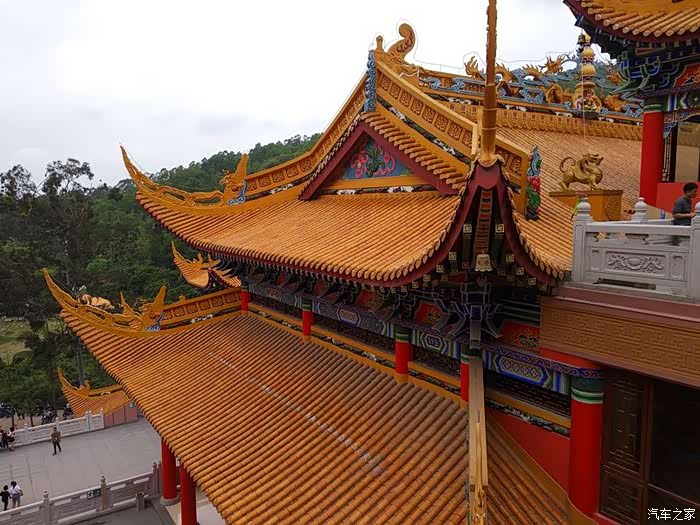 【深圳长安车友会】375pcb李,游大岭山观音寺