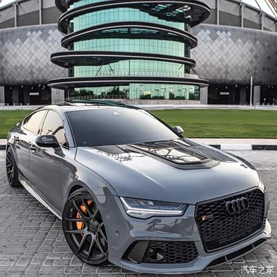 奥迪rs7定制版,造型大气磅礴