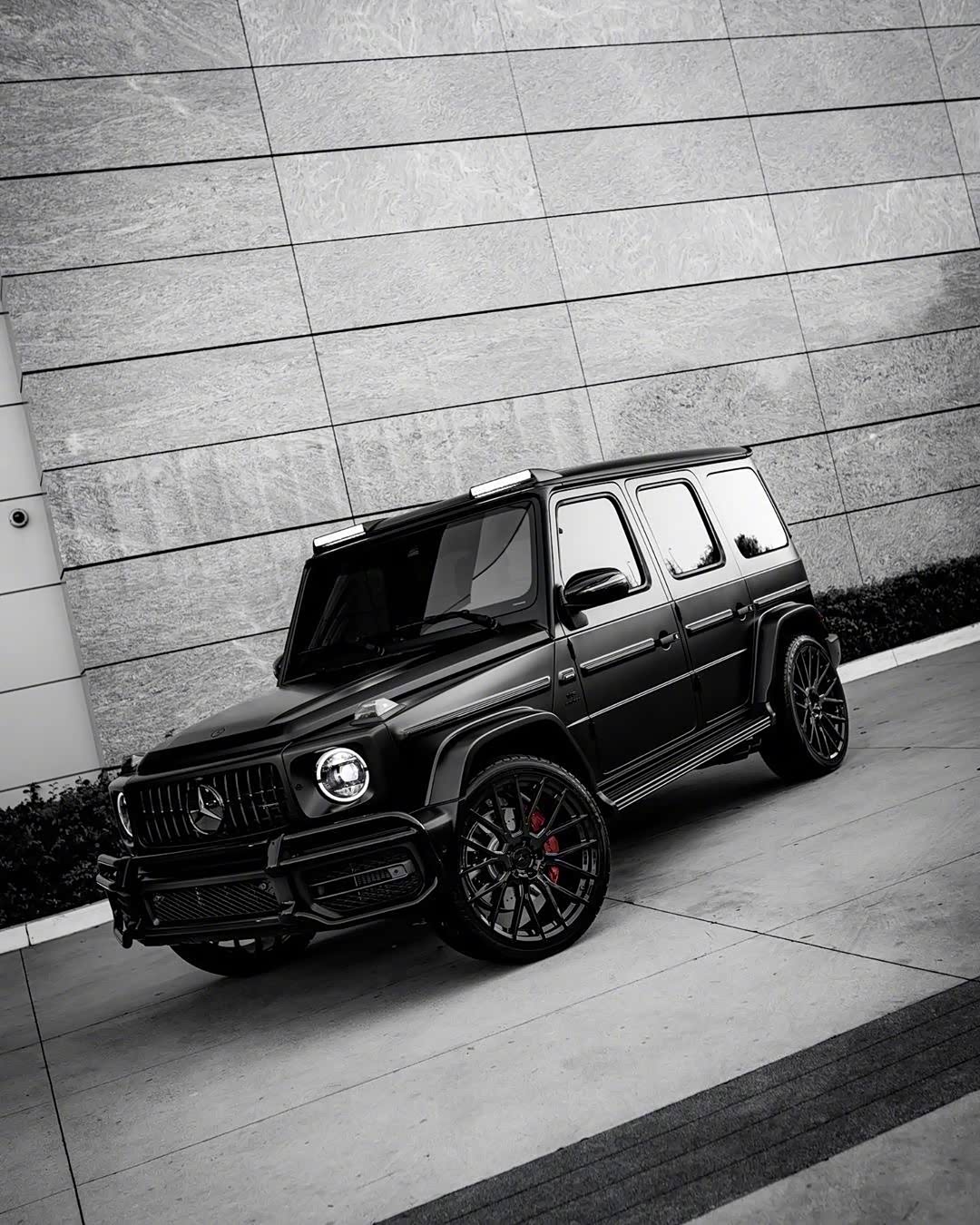 哑光黑色的奔驰g级大匣子是不是最耐看的