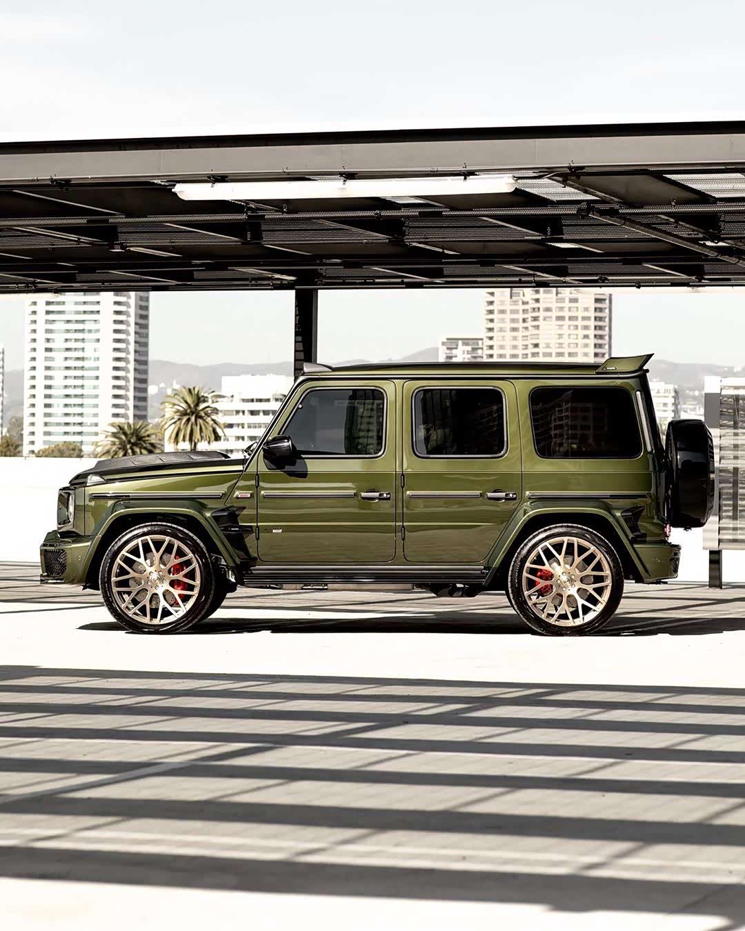 大g700,颜色真帅气!