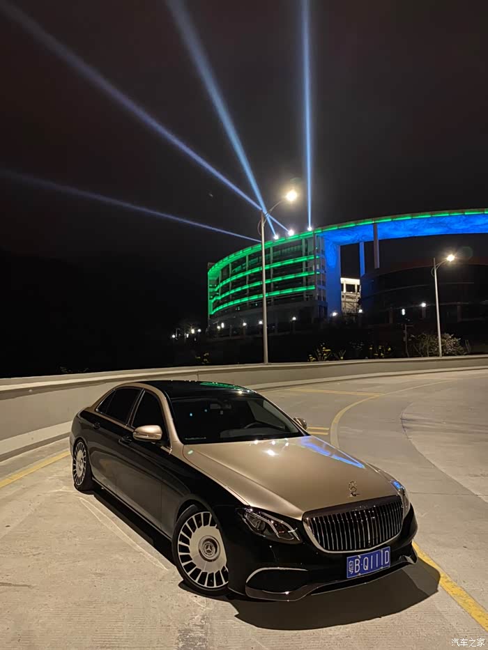 立标版改装图偶遇迈巴赫普尔曼