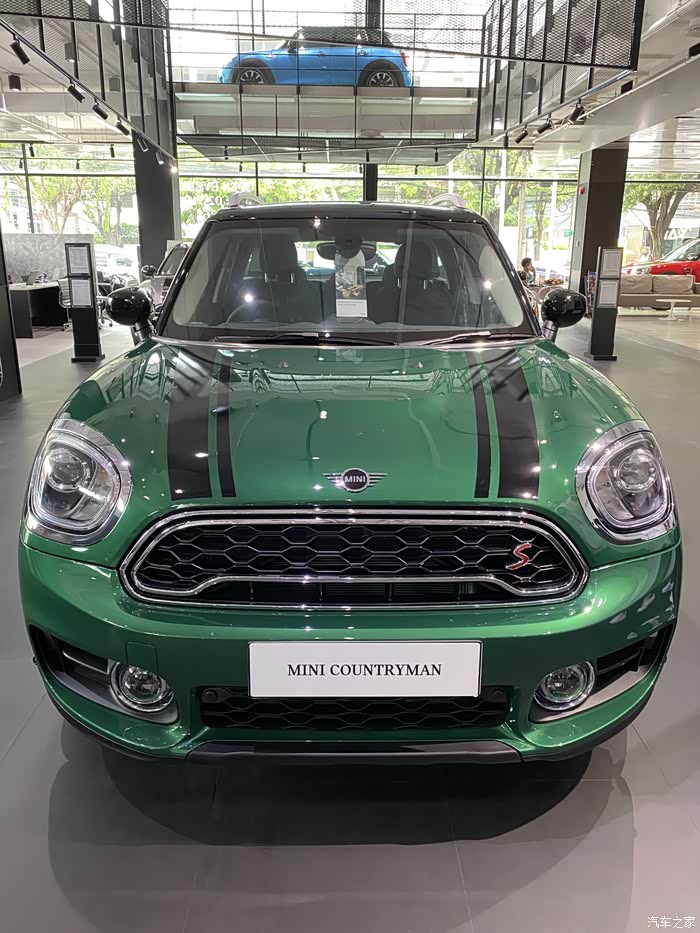 2020款mini英伦绿谁有照片吗