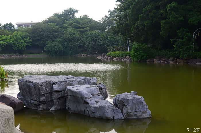 烈阳高照柳州鹿山公园秀美大自然