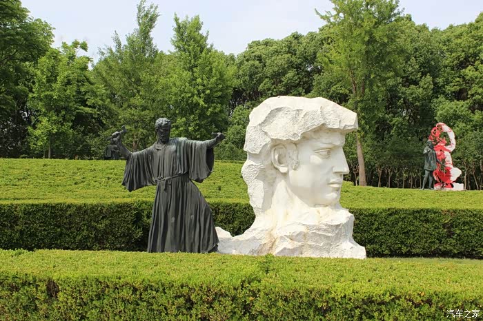 【图】rx5-plus打卡东方绿舟之雕塑篇_江西论坛_汽车之家论坛