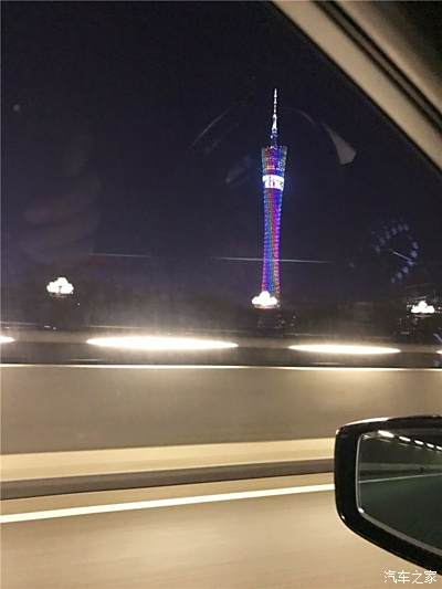 广州夜晚开车兜风夜景图片