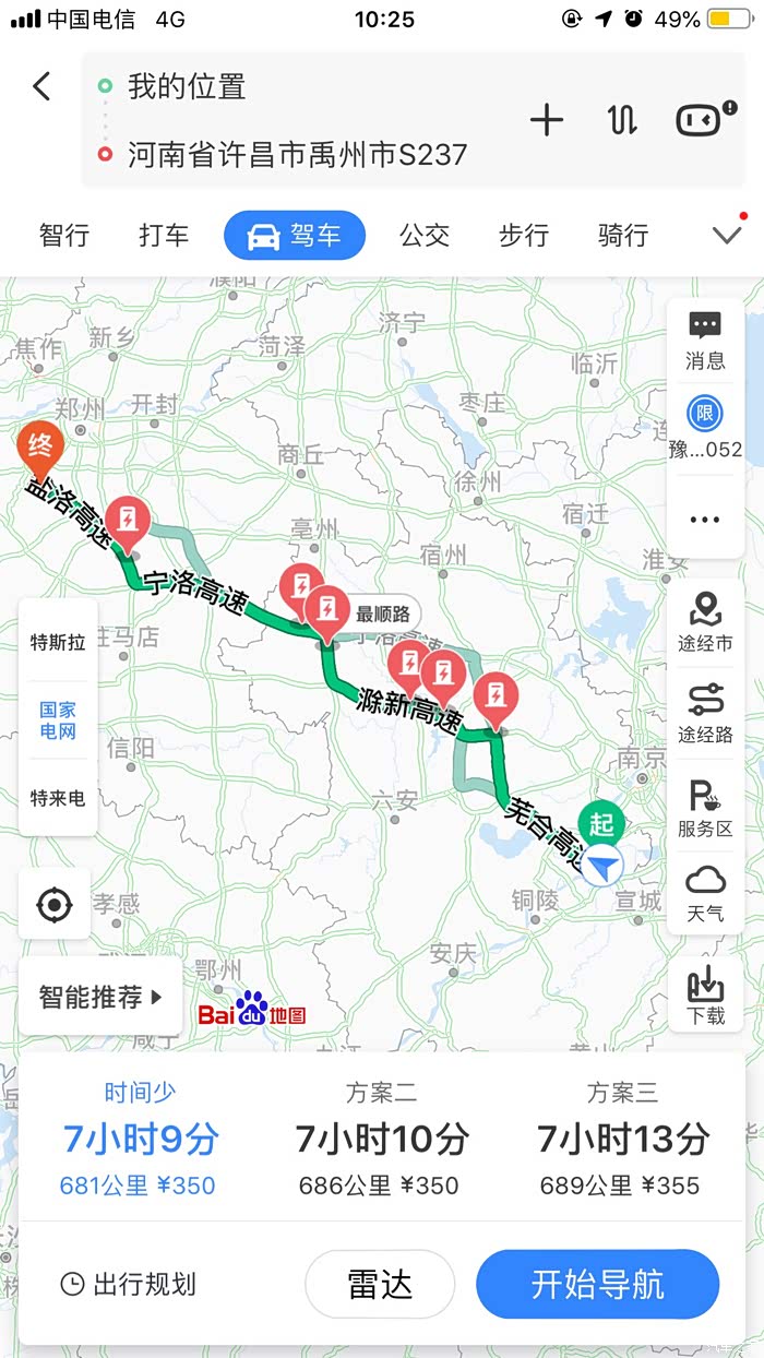 开小蚂蚁走700公里高速的感受.