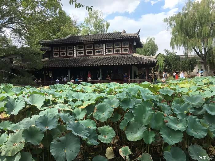 【昆山cs75官方车友会】自驾cs75全家出游-苏州拙政园