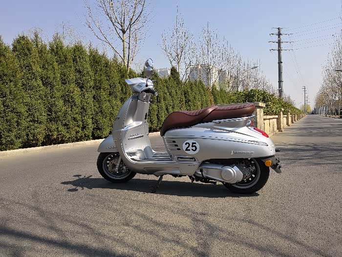 银色姜戈150勇闯天涯之提车