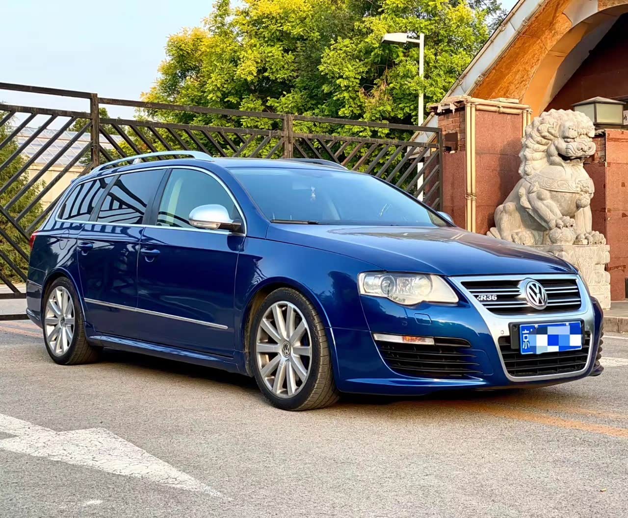 图 11年大众r36 比斯开蓝
