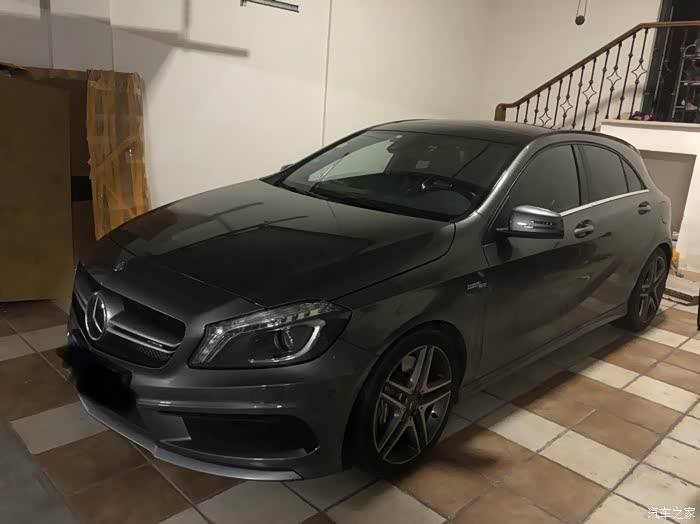【图】试出自用14款不带套件a45 4万公里出头,车况优良_奔驰amg论坛