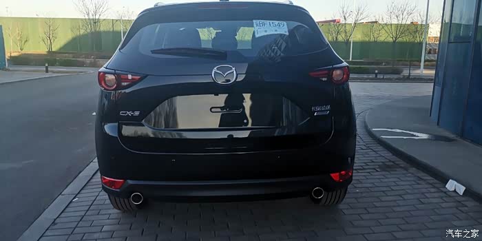 心心念念的cx-5极夜黑旗舰终于提车