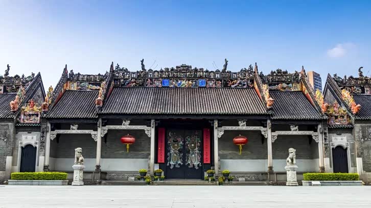 广东规模最大的岭南祠堂,位于广州荔湾区