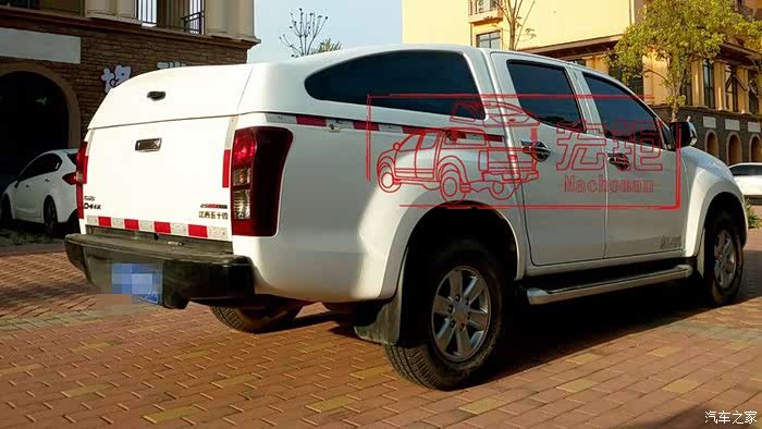 dmax 五十铃改装 后箱盖有改变才有创新