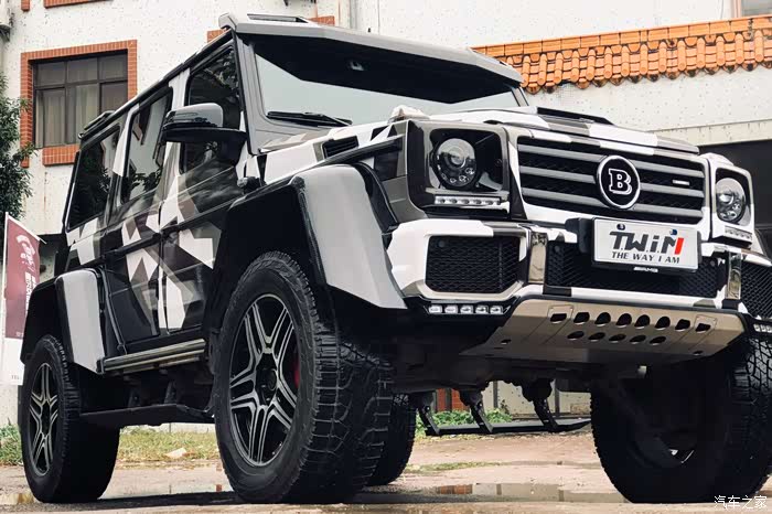 奔驰g500 4x4#百分之一百回头率的大g