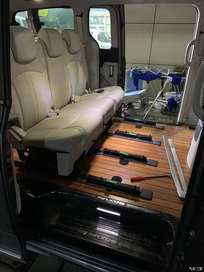【图】大通g10改装通轨木地板旋转座椅_上汽大通maxus g10论坛_汽车之