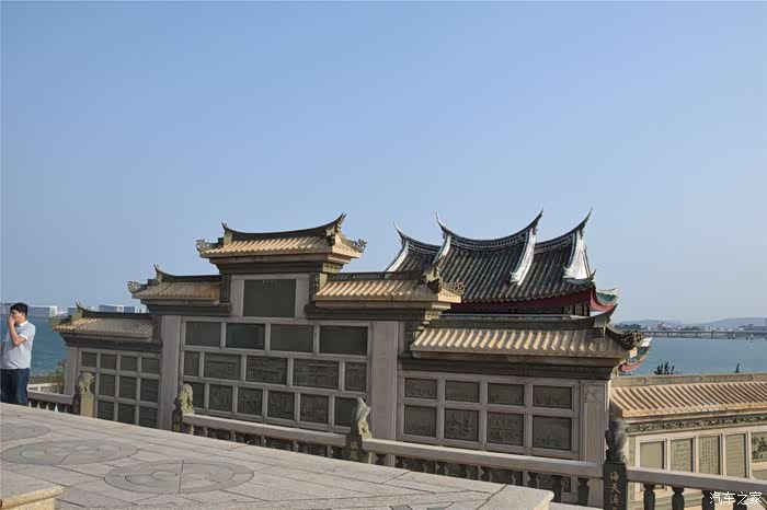 集美鳌园春晖集美学村东南角海滨