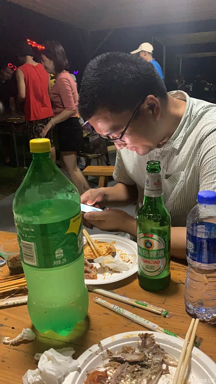 【图】滴水湖车友活动三篝火烧烤_名爵zs/ezs论坛_汽车之家论坛