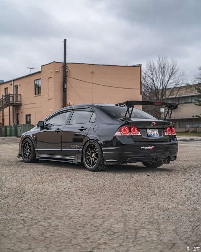 【图】八代思域改装案例!每一个改装思域的车主都有一颗fd2的心_思域