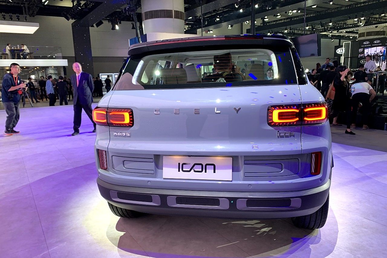 廣州車展吉利icon