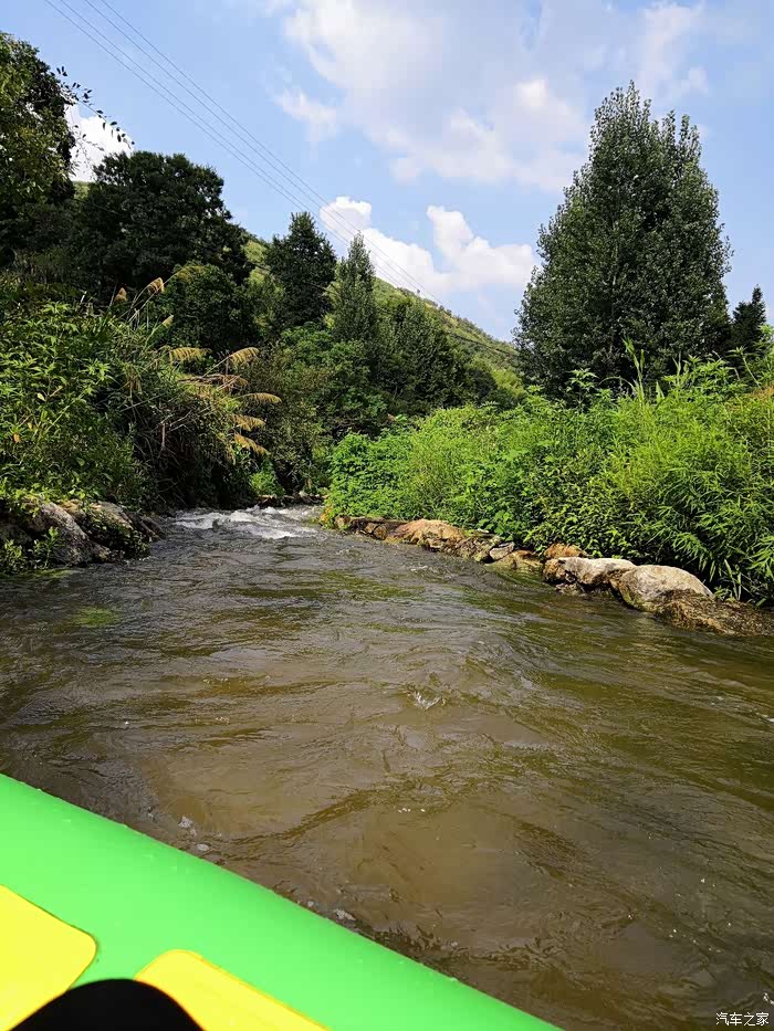 wey你而来婚车队麻城木子店田景山漂流之旅