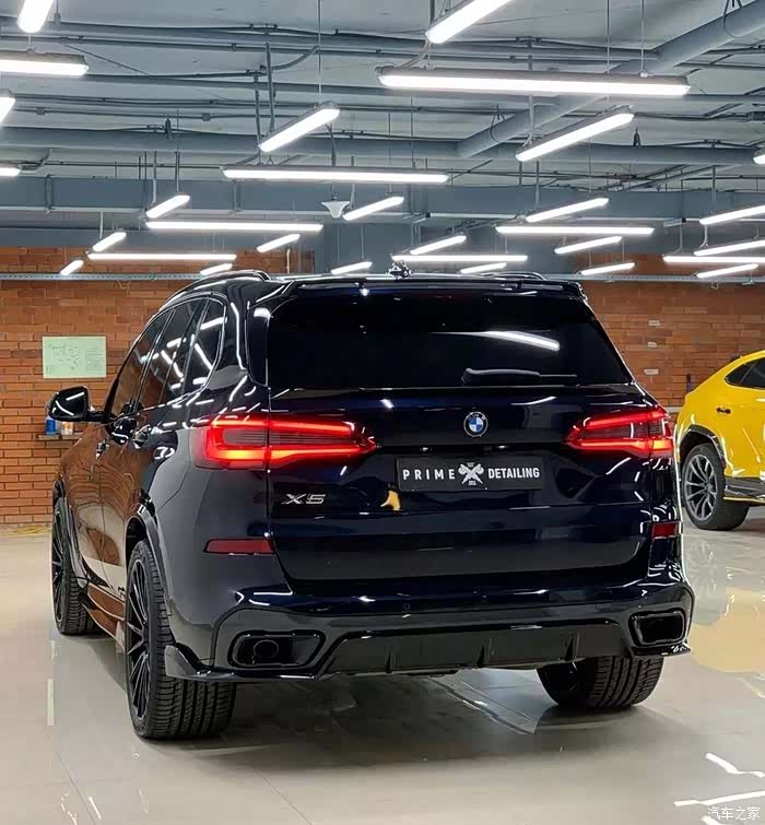 全新宝马x5再次不甘平凡玩起改装霸气的黑武士姿态还有谁