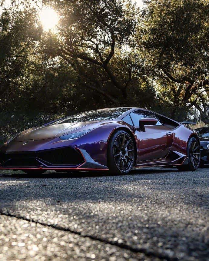 兰博基尼huracan,这枚小蛮牛颜色超级酷吧_zerouno论坛_手机汽车之家