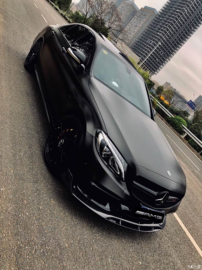 【图】钛灰c变身黑武士,又一台黑不溜秋_奔驰c级论坛_汽车之家论坛