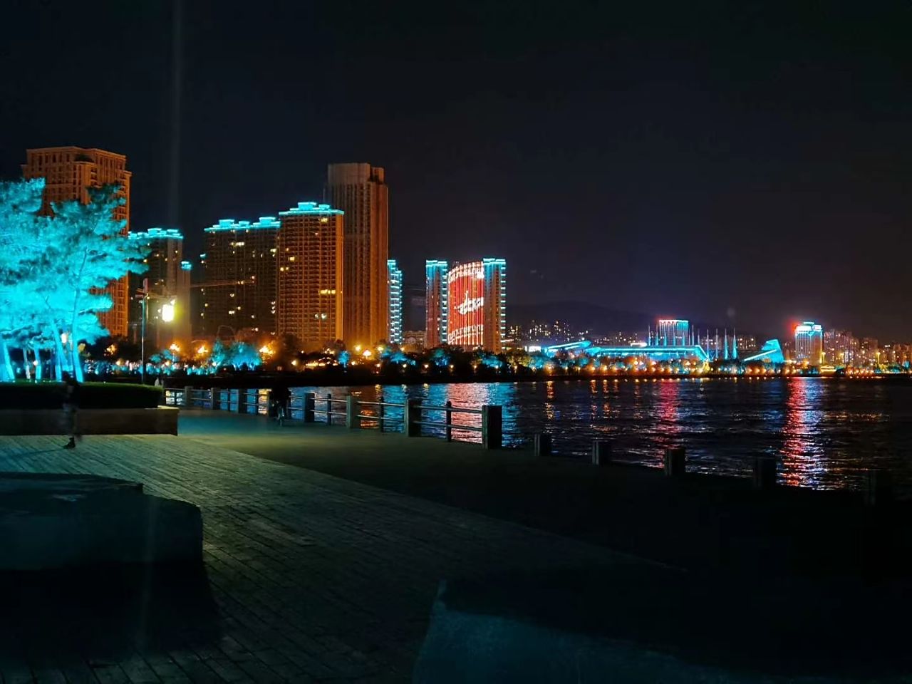 威海夜景最漂亮的地方图片