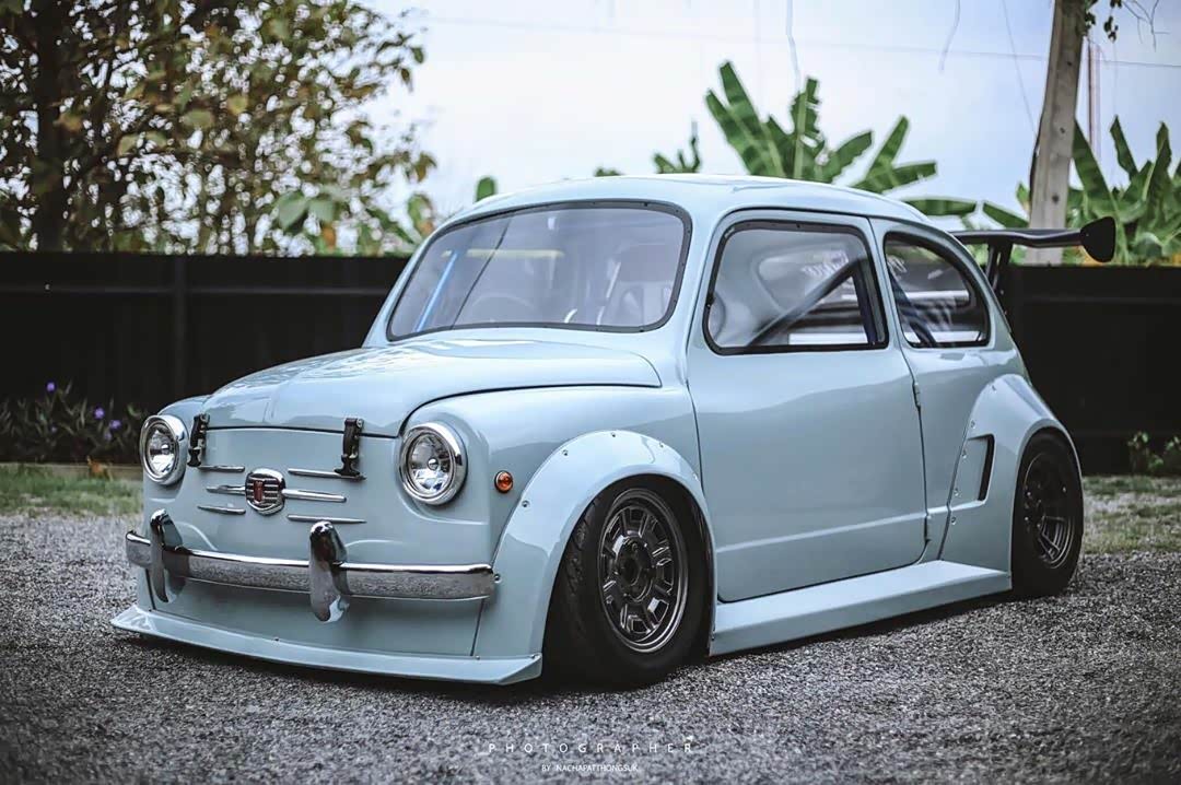 菲亚特600改装,用最简单的方式达到想要的效果与性能