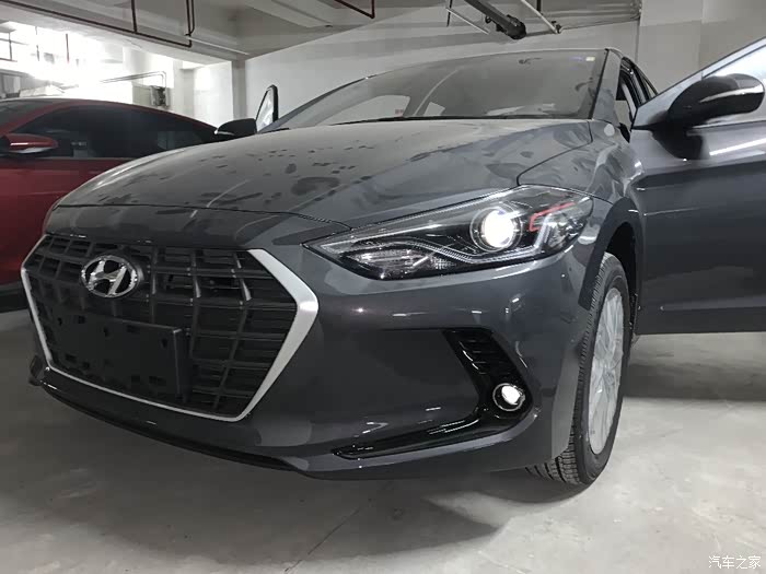 2019北京现代领动手动潘特灰车到了