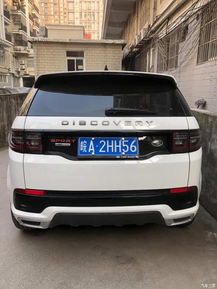 路虎发现运动5,5千公里提车作业