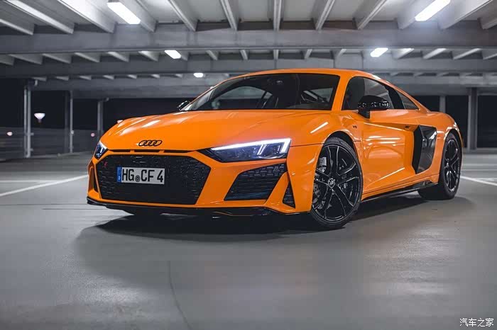 奥迪r8 v10 coup rwd,后驱版"大橘子"