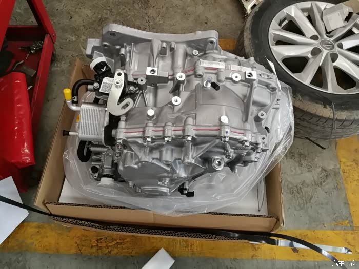 16款逍客精英版变速箱换总成
