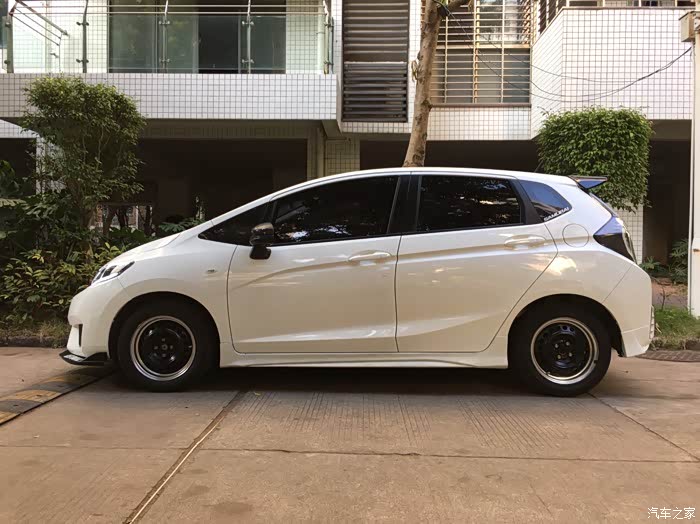 【图】续上次发的铁轮毂喷漆上车图_飞度论坛_汽车之家论坛