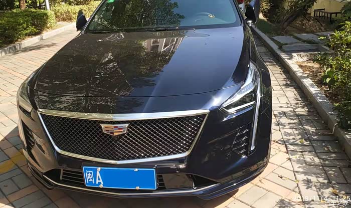 【图】2020款ct6领先运动黛蓝提车_凯迪拉克ct6论坛_汽车之家论坛