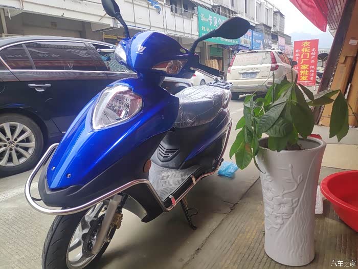 豪爵vh125迫不及待提车