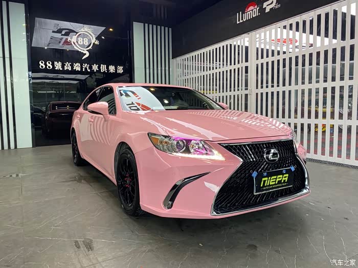 【图】老款es改色从黑到蓝又到现在的粉色_雷克萨斯es论坛_汽车之家