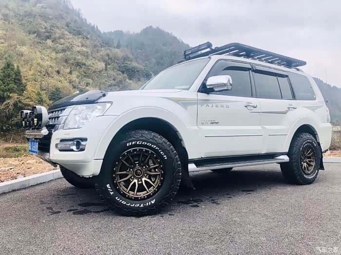 帕杰罗v97客户改装17寸fuel轮毂分享