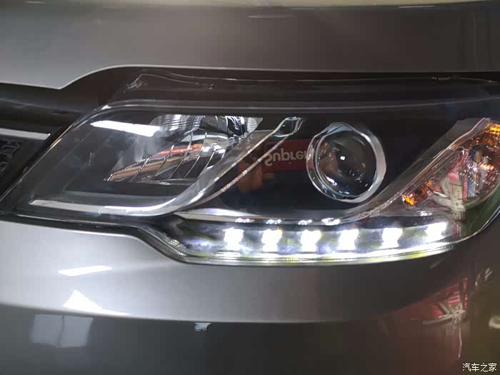 东南dx3车灯升级透镜氙气大灯恶魔眼